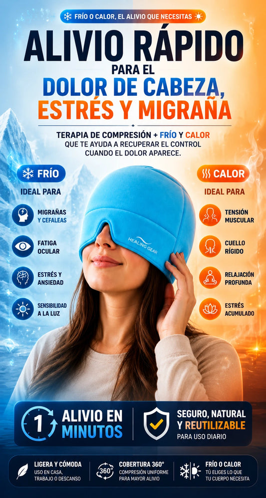 GORRA EN GEL DE COMPRESIÓN